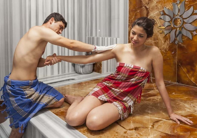 Kemer Traditional Turkish Bath Experience - Sauna and steam room: the gentle beginning