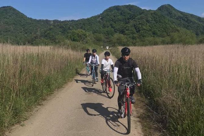 Kinosaki Onsen Cycling Tour Kinosaki & Riverside Experience - Following the river toward the Sea of Japan