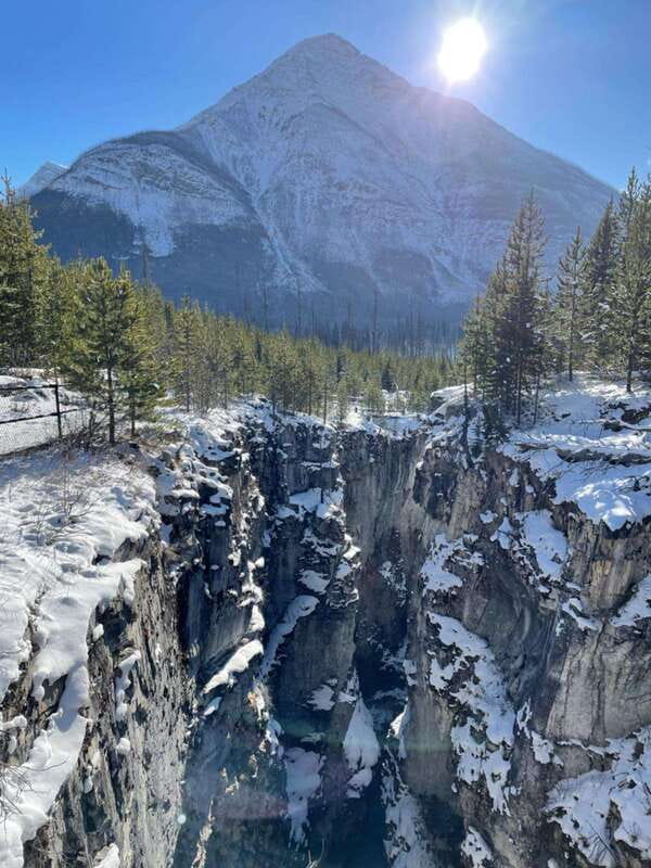 Kootenay: From Icy Mountain Rivers to Steamy Hot Springs - Walking the ice-shaped Marble Canyon