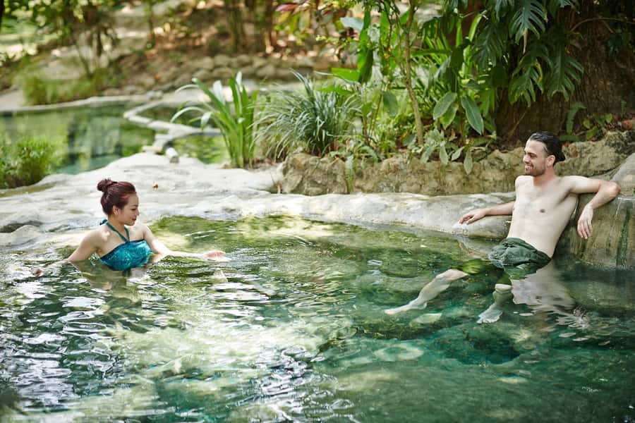 Krabi: Private Full-Day Hot Spring Spa Package - The herbal body scrub comes before the soaking