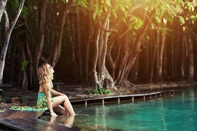 Krabi's Hidden Gems: Emerald Pool & Hot Spring Tour - The short walk to the Blue Lagoon
