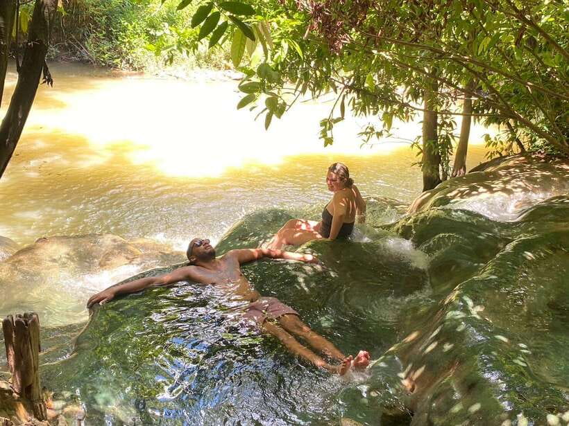 Krabi: Tiger Cave Temple, Emerald Pool and Hot Springs Tour - Blue Lagoon: a short walk to the best photographs