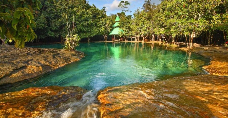Krabi: Tiger Temple, Hot Springs & Crystal Pool Jungle Tour - Three very different sides of Krabi in seven hours