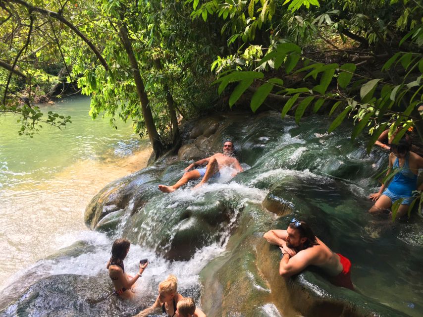 Krabi: Tiger Temple, Hot Springs & Crystal Pool Jungle Tour - Tiger Cave Temple and the 1,200-step test