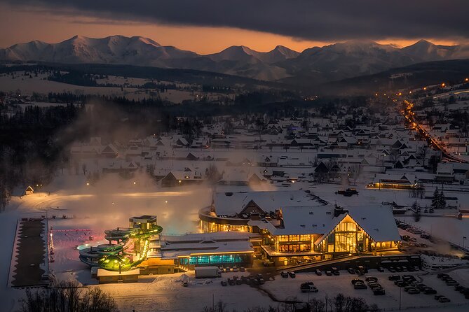 Krakow to Zakopane: Snowmobiles, Hot Springs and Tasting Fun Tour - Three hours at Chocholowskie Termy