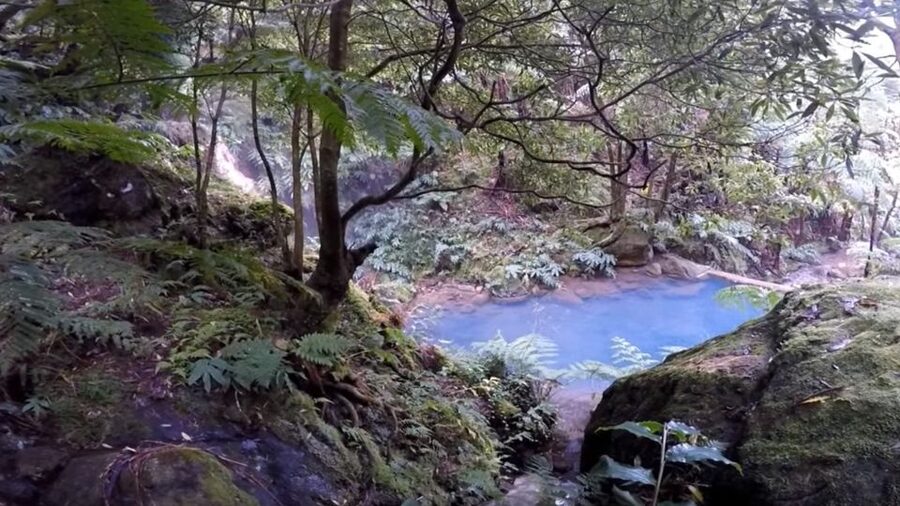 Lagoa do Fogo: Biologist-guided Volcano e-Tour +Hot Springs - Climbing Ribeira Grande Massif