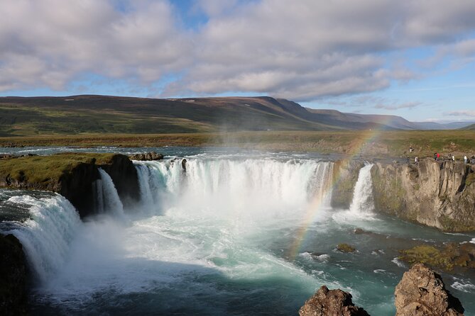Lake Mývatn and Goðafoss Shared Shore Excursions - Kálfaströnd brings the lake and television connection