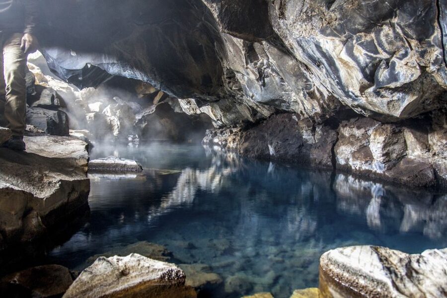 Lake Mývatn Classic Tour from Akureyri - Grjótagjá, a cave with geothermal water