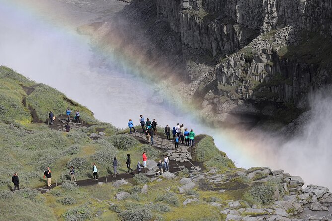 Lake Myvatn, Dettifoss and Goddafoss Waterfalls Day Tour from Akureyri - Godafoss, the Waterfall of the Gods