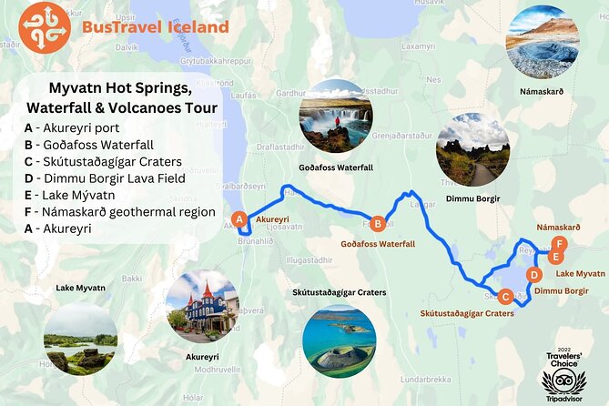 Lake Myvatn, Hot-Springs & Godafoss Waterfall Tour from Akureyri - Why this route works so well from Akureyri