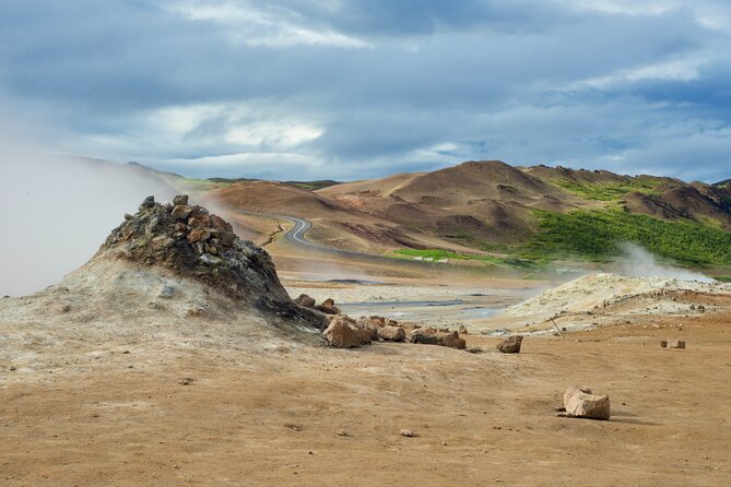 Lake Myvatn, Hot-Springs & Godafoss Waterfall Tour from Akureyri - Námaskarð and the smell of Iceland’s volcanic interior