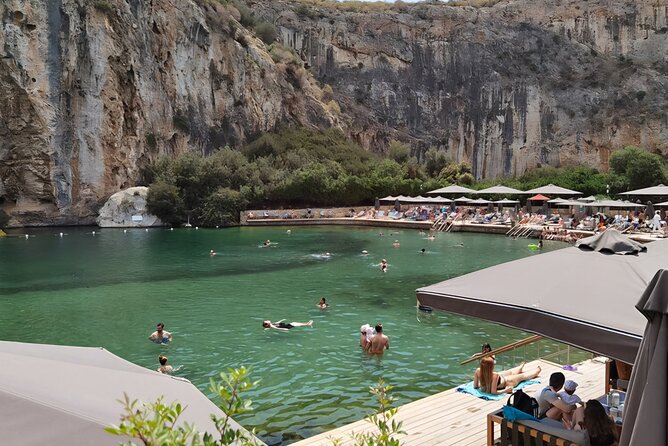 Lake Vouliagmeni Thermal Spa And Temple Of Poseidon Tour - What the $114.39 price really covers