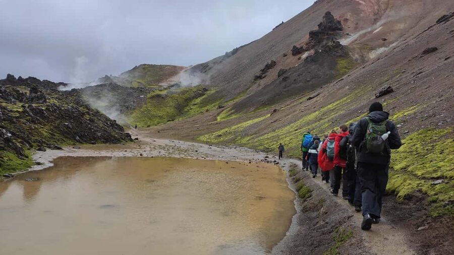 Landmannalaugar Hike and Hot Springs from Reykjavik & Hella - Arriving at Landmannalaugar around 11:00 AM