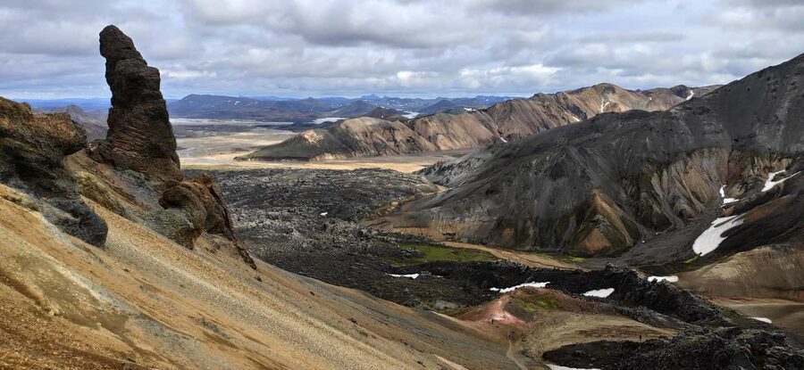 Landmannalaugar Hike and Hot Springs from Reykjavik & Hella - The guided walk: colorful rock, lava, and an uneven pace