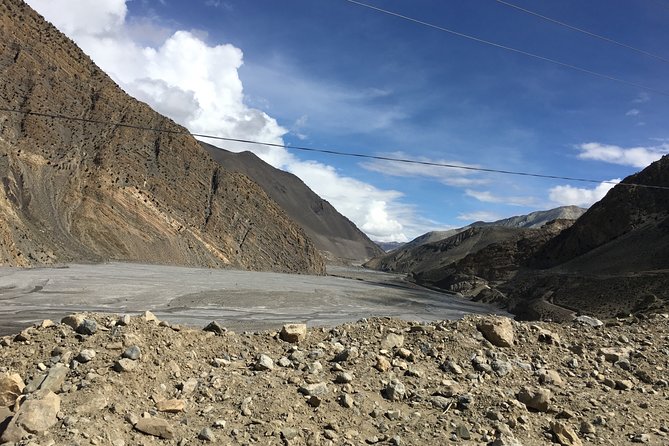 Lower Mustang Jomsom Muktinath Hot Spring Tour in 4 WD Jeep - Day three, waterfalls and rural roads to Jomsom