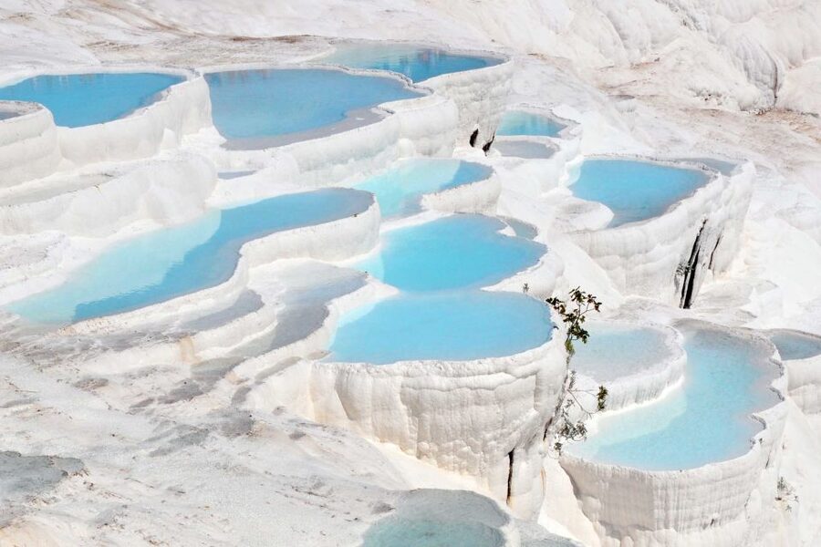 Marmaris: Pamukkale, Hot Spring, Travertines Tour with Lunch - How much time do you really get at Pamukkale?