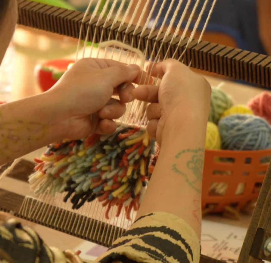 Marrakech Hammam, Massage & Berber Carpet Weaving Workshop - Learning Berber Carpet Weaving by Hand