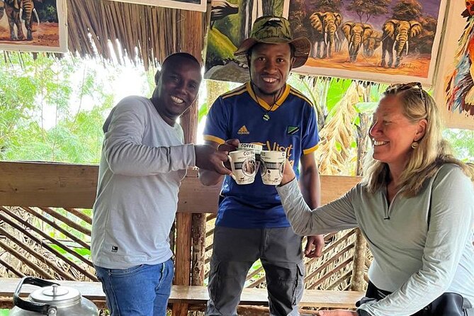 Materuni waterfalls coffee tour & Chemka hot springs Day trip - Chagga coffee from plant to cup
