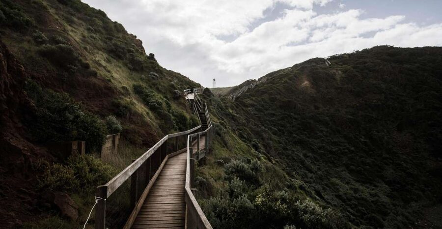 Melbourne: Mornington Peninsula & Hot Springs Tour 8 pax max - Bushrangers Bay is the active heart of the tour