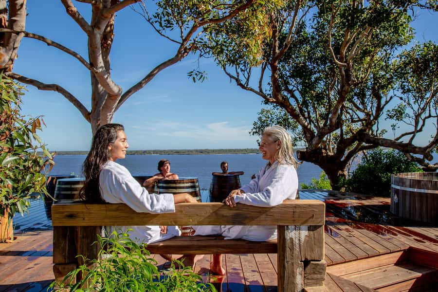 Metung: Hot Springs Revive Bathing - Sauna, geothermal showers, and the cold plunge
