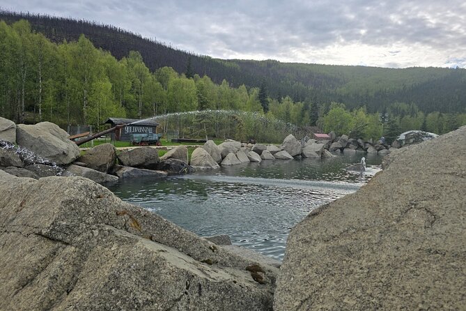 Midnight Sun Magic Chena Hot Springs Soak and Ice Museum Tour - The 60-mile ride from Fairbanks