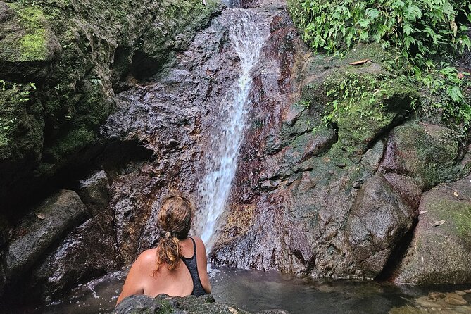 Mindfulness Rainforest Hike, Forest Bathing, Volcanic Hot Springs - Meditation, stretches, and self-massage on the trail