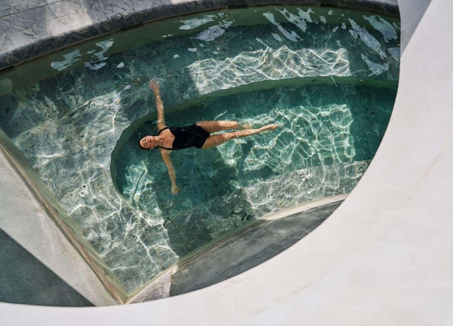 Mornington Peninsula: Alba Thermal Springs - Sauna and steam room add a useful change of temperature