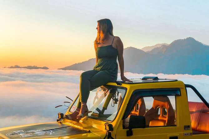 Mount Batur Jeep Sunrise & Natural Hot Spring - Black lava fields and the volcanic side of Bali