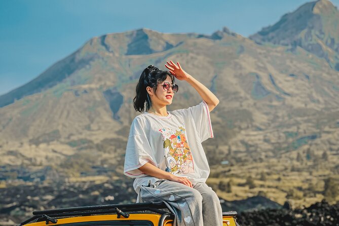 Mount Batur Sunrise By Private Jeep include Hot Spring - A quiet temple stop near Lake Batur