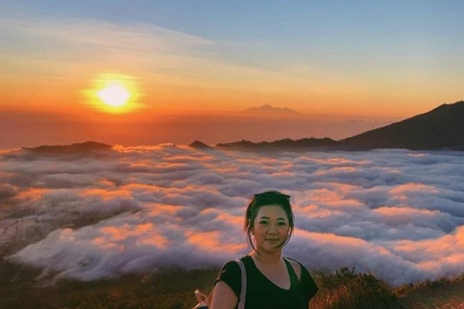 Mount Batur Sunrise Trekking with Natural Hot Springs - Reaching the crater rim around 6:15 AM