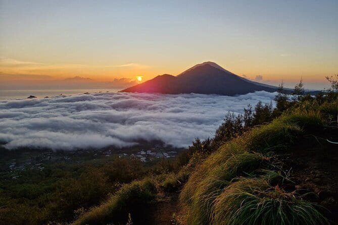 Mount Batur Sunrise Trekking with Optional Hot Spring - Reaching the crater rim before sunrise