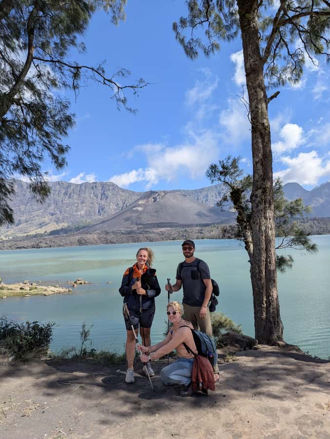 mount rinjani 3D/2N summit,lake.hot spring and crater rim - Why this three-day Rinjani route works so well