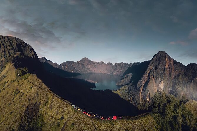 Mount Rinjani 3D2N Private Trek – Summit, Crater Rim & Hot Spring - Sunset and forest at Senaru Crater Rim