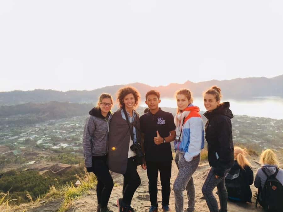 Mt. Batur: 2 Day Camping Trip, Summit Hike, and Hot Springs - Walking the crater, lava, and black sand
