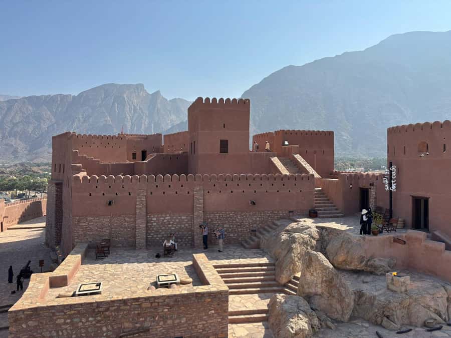 Muscat: full day tour to Nakhal, Rustaq and hot springs - Ain Al Thawra, where the tour slows down