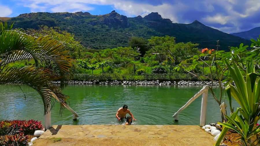 Nadi: Garden Village Hot Spring & Temple Highlights Tour - The school visit and a glimpse of local life