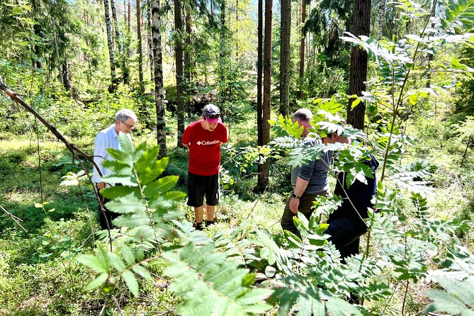 National Park Hike & Finnish Smoke Sauna Experience with Campfire Lunch - The guides shape the day