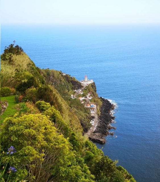 Nordeste: Waterfall, Hot Spring and Viewpoints Full-Day Tour - Waterfall paths at Ribeira dos Caldeirões
