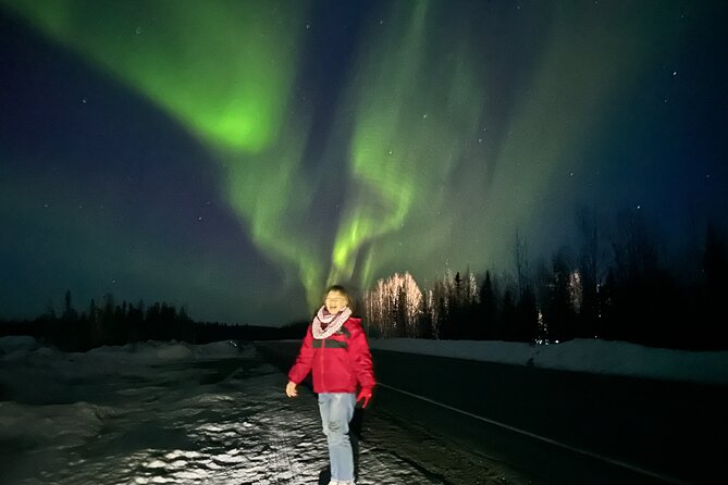 Northern Lights at Chena Hot Springs - What the hot springs add to an aurora evening
