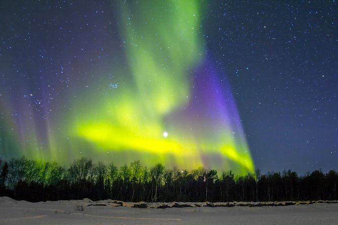 Northern Lights & Chena Hot Springs Tour - Soaking in 106°F mineral water