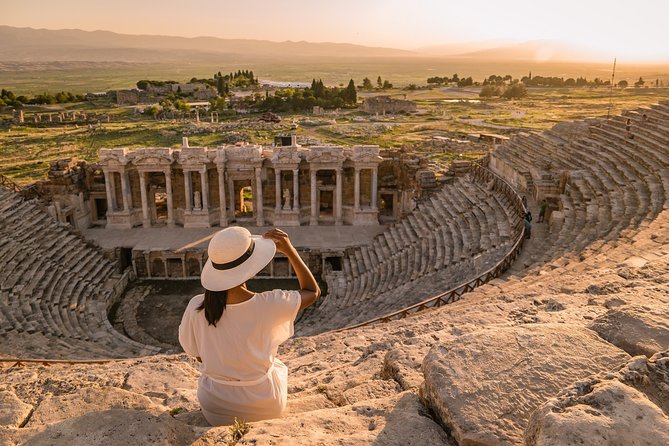 Pamukkale, Hot Springs, Travertines Tour Incl. Lunch f/Bodrum - Cleopatra’s Pool and the current closure