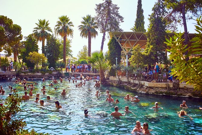 Pamukkale, Hot Springs, Travertines Tour Incl. Lunch f/Bodrum - Karahayit and the red-water springs