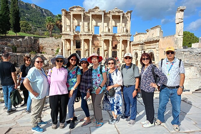Panaromic Ephesus & Caravanserai & Artemis Tour -Opt Turkish Bath - Can Carpet shows the patient work behind a rug