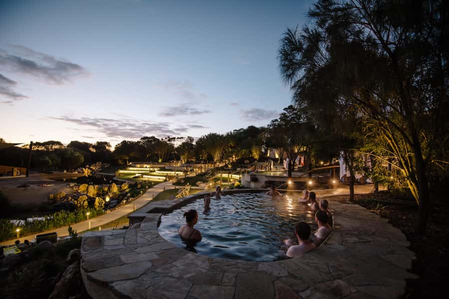 Peninsula Hot Springs: Private Sanctuary and Bathing - A sensible bathing rhythm