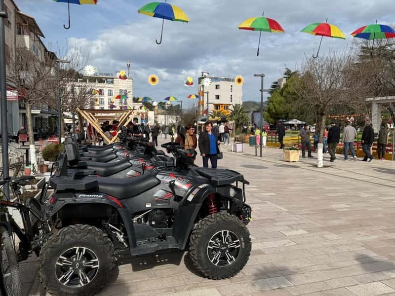 Përmet: Adventure ATV Tour to Benja Thermal Baths - Starting in Përmet with coffee and a safety briefing