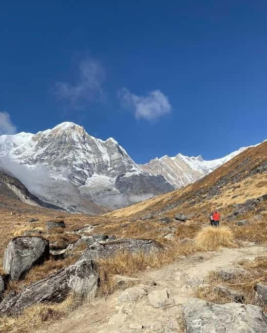 Pkr/Kathmandu: 5-Day Annapurna Base Camp & Hot spring Trek - Day 3: Machhapuchare Base Camp to Annapurna Base Camp