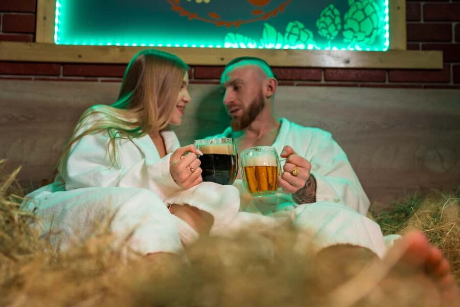 Prague: Beer Spa Experience with Unlimited Beer and Sauna - Key points at a glance