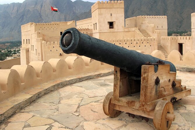 Private Full Day Tour To Nakhal Rustaq And Hot Springs - Qasra Museum and a smaller view of Oman