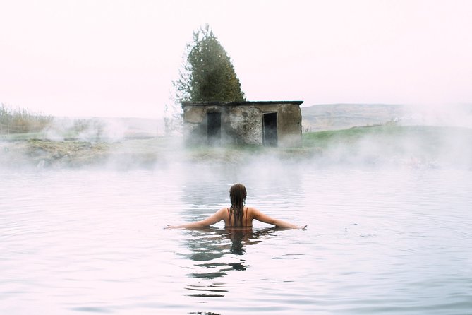 Private Golden Circle, Sky Lagoon and Friðheimar Greenhouse Lunch - Starting with Sky Lagoon’s warm water