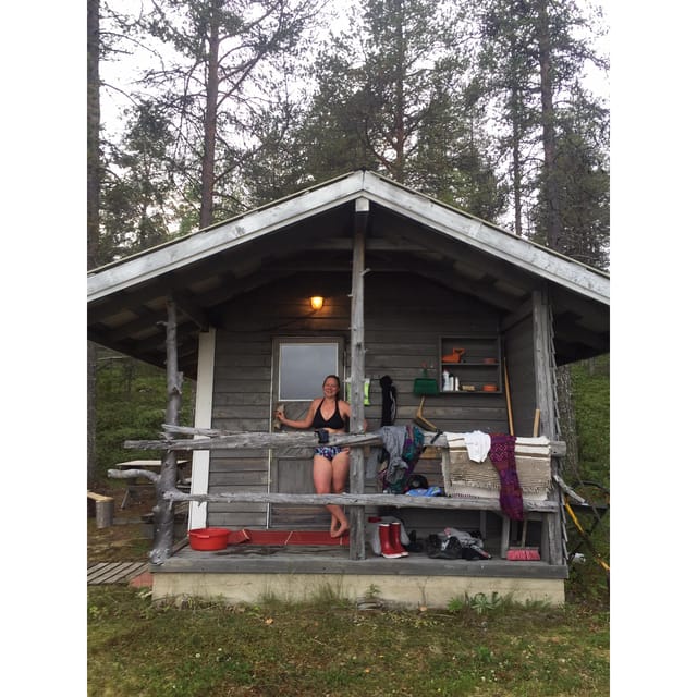 Private Traditional Sauna, Ice Dip and Dinner in the Wild - What happens between pickup and dinner
